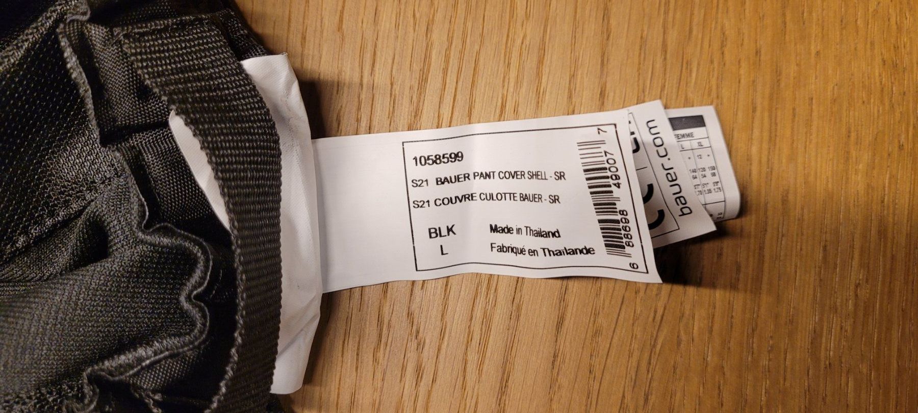 Bauer Pantaloni: Bauer PANT COVER SHELL Senior. Überhosen – Nuovo (secondo la descrizione) da Ellikon an der Thur venduto da Fabian-72 3