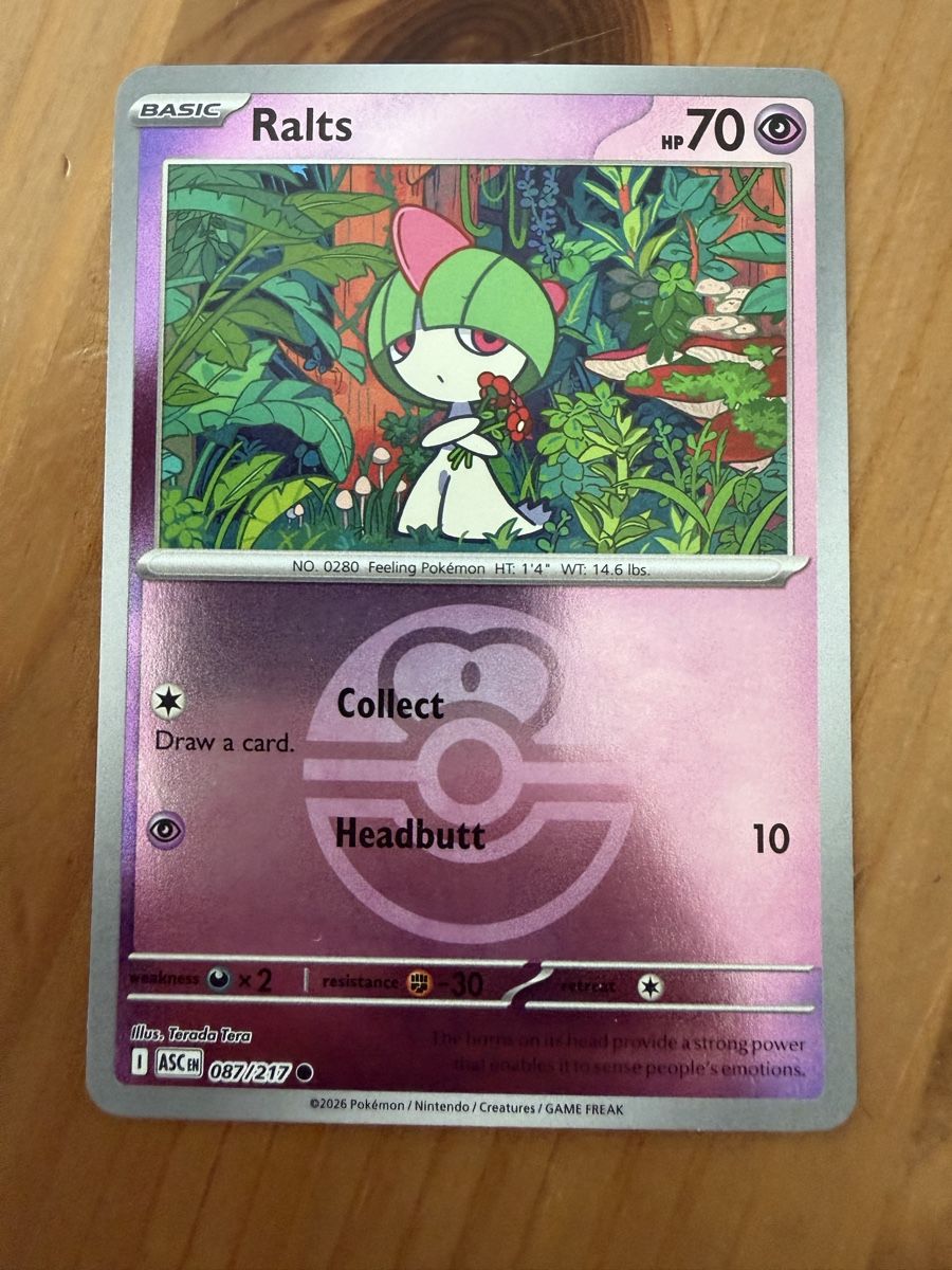 Pokémon Carte collezionabili: Ralts (ASC087) – Nuovo (secondo la descrizione) da Vevey venduto da Matx