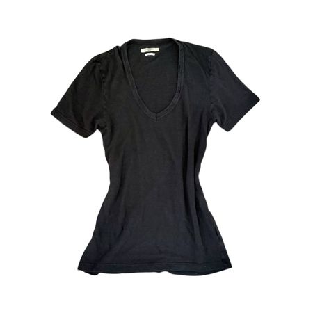S Isabel marant linen t-shirt shirt boho vintage top