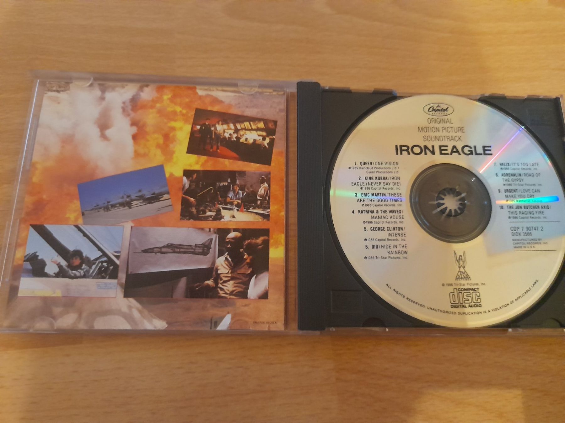 CD: CD Iron Eagle Soundtrack Original – Usato da Lustmühle venduto da chevi03 1