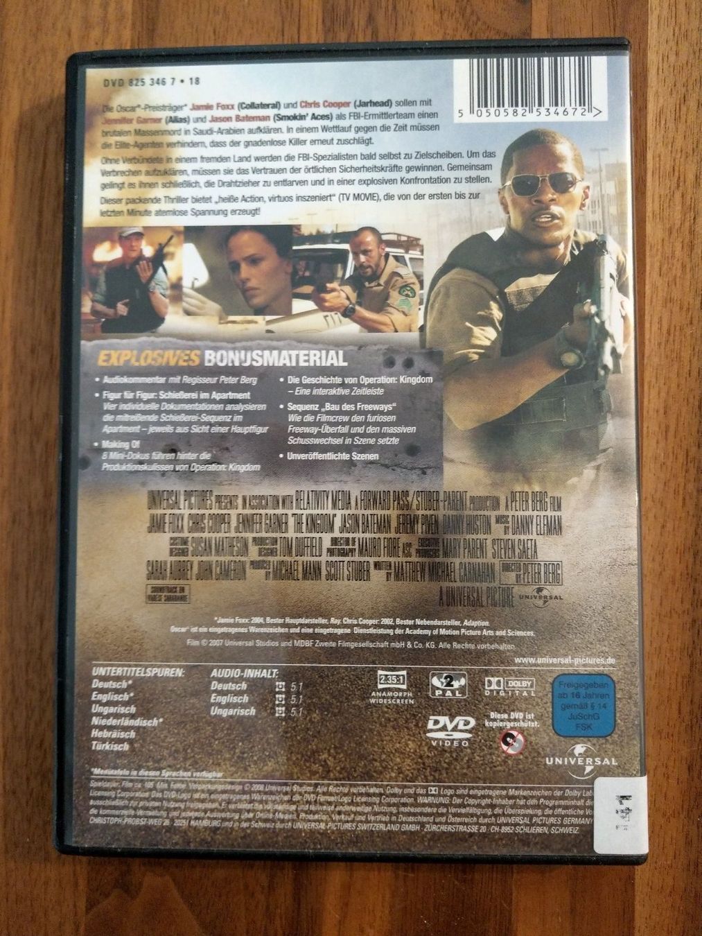 Tutti i DVDs: DVD - Operation Kingdom mit Jamie Foxx – Usato da Rheinfelden venduto da FilmAuktion 1