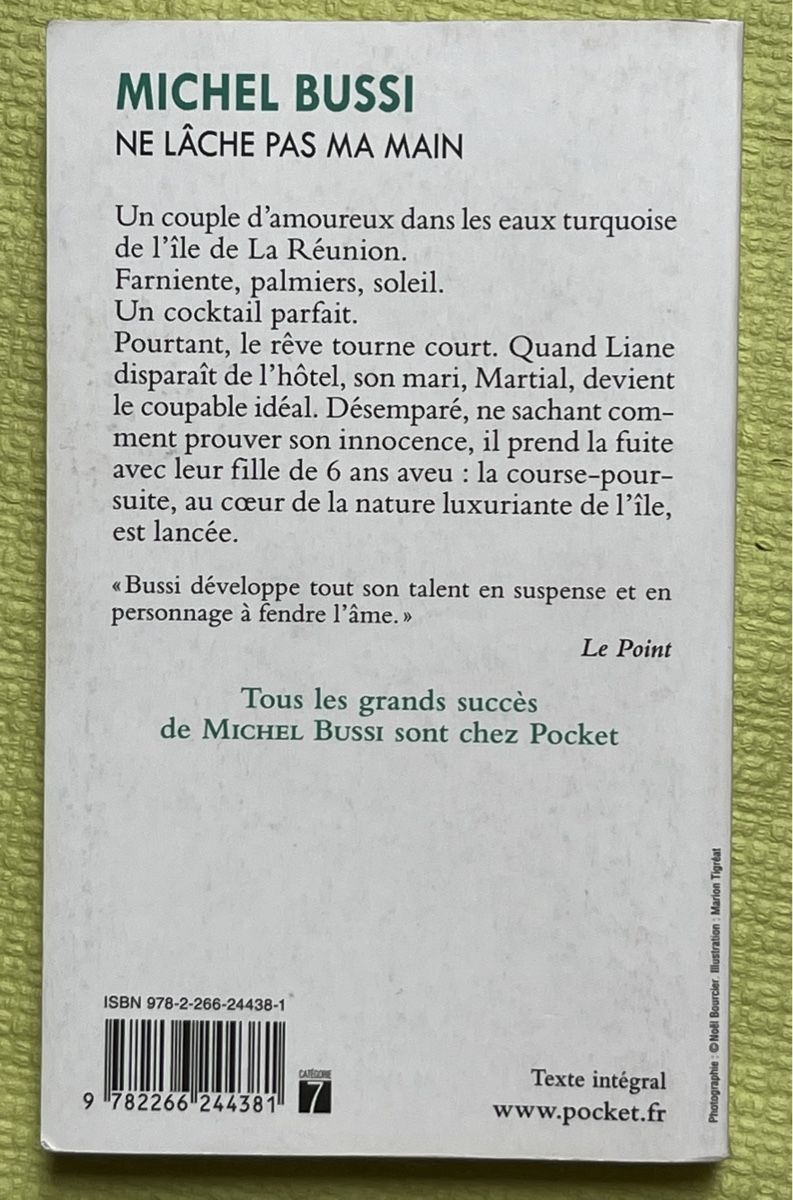 Bücher: Ne lâche pas ma main Michel Bussi – Gebraucht aus La Tour-de-Peilz von Pansy02 6