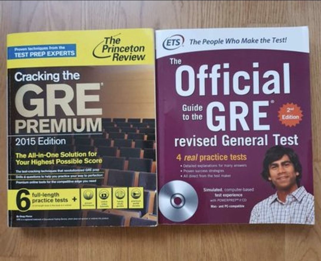 Libri: 2 Bücher × GRE Official Test / Neu – Nuovo (secondo la descrizione) da Wädenswil venduto da sos_6vlx