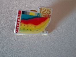 Pin Dietschi 125 Jahre Druck Tradition