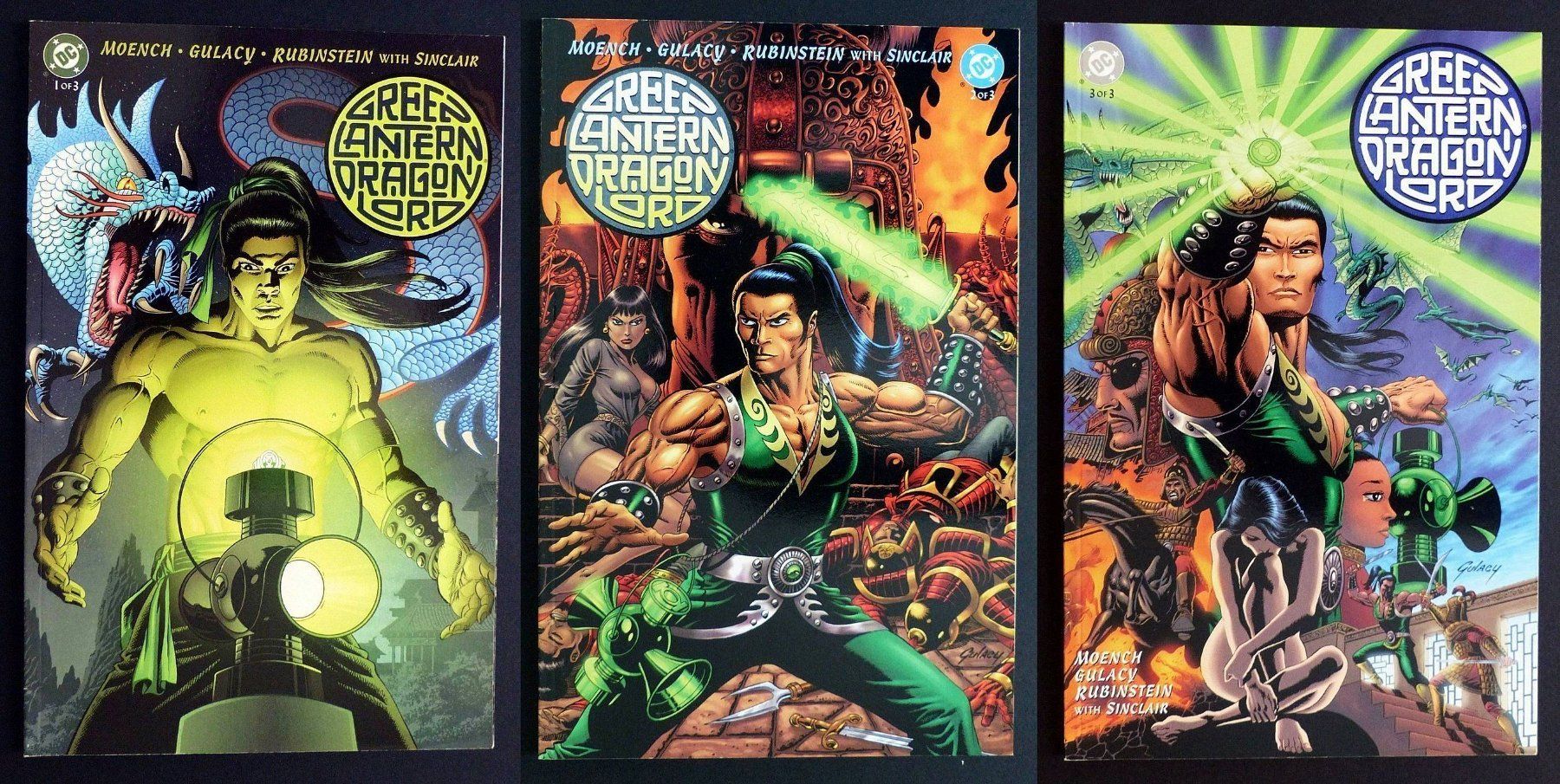 Fumetti: GREEN LANTERN DRAGON LORD COMPLETE 3 PART SERIE DC 2001 – Usato da Lugano venduto da YouWantUS