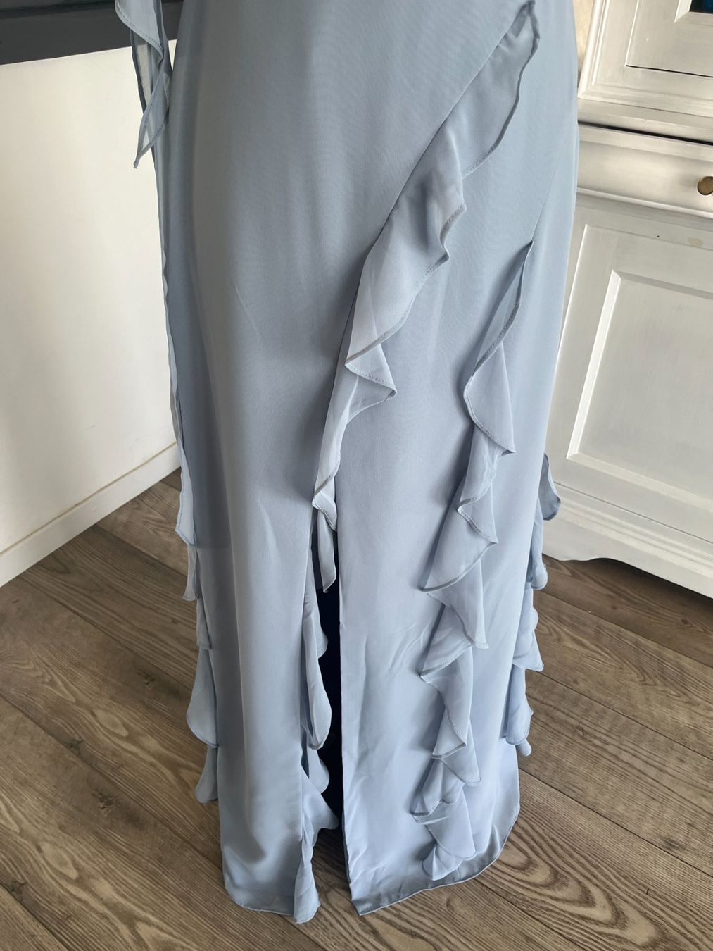 Vestiti: Robe Fourreau en Mousseline Acier Bleuté xs – Nuovo (secondo la descrizione) da Seiry venduto da vanille08 2