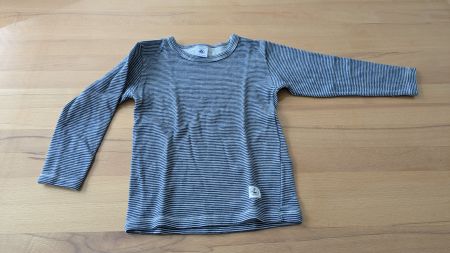 Petit Bateau Unterzieh Shirt / Pullover - 116  - 52% Wolle