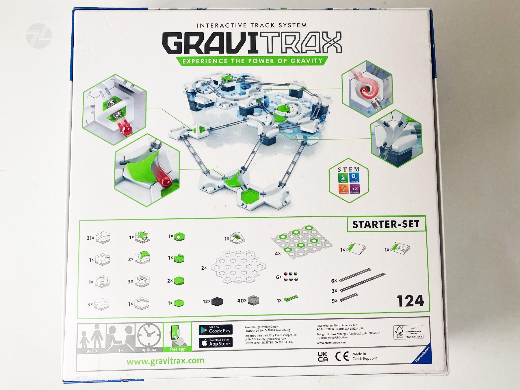 Ravensburger Giocattoli: Gravitrax Kugelbahn Track System Starter-Set unbenutzt – Nuovo (secondo la descrizione) da Wetzikon ZH venduto da cyan74 4