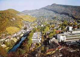 BADEN Blick von Martinsberg