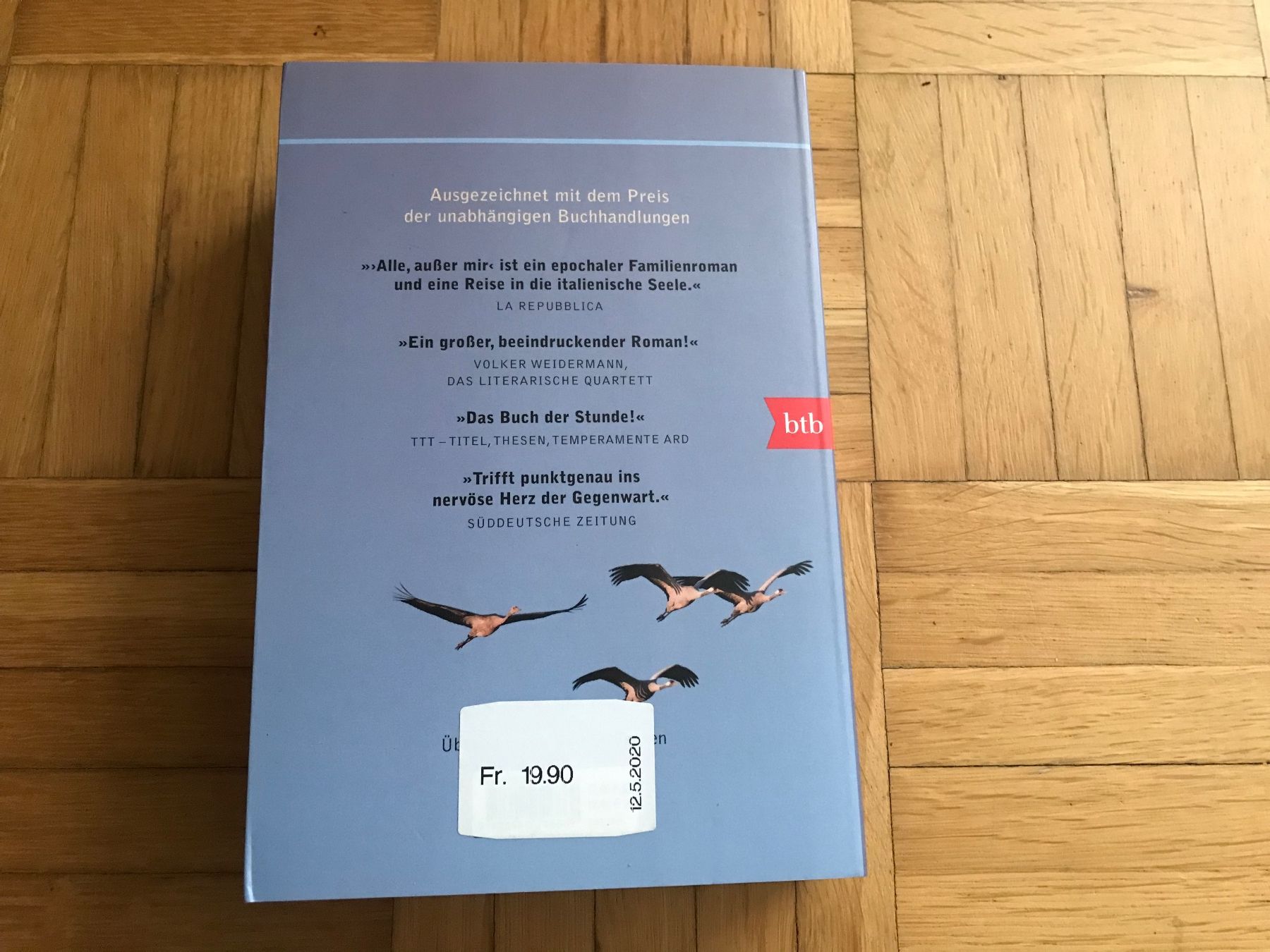 Libri: Francesca Melandri - Alle, ausser mir – Usato da Emmenbrücke venduto da Hathor123 2