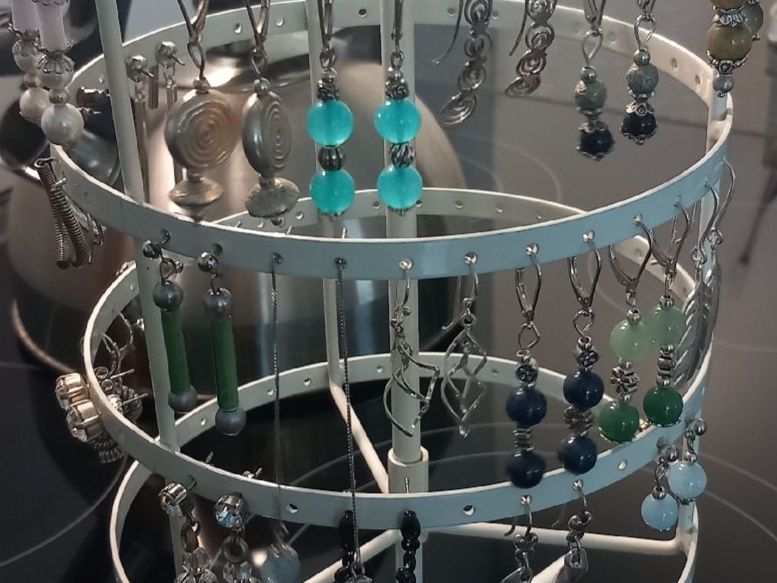 Orecchini pendenti & Orecchini a lobo: 25 Ohrhänger u.Ohrstecker 925er. Silber Edelst.&Karussell – Usato da Aegerten venduto da gismolini 7