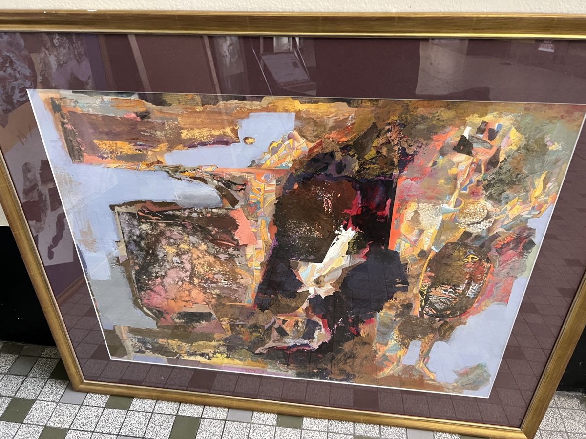 Gemälde: Tableau Abstrait Signé Année 1998, Encadré.Sous verre – Gebraucht aus Genève von Qanil77 1