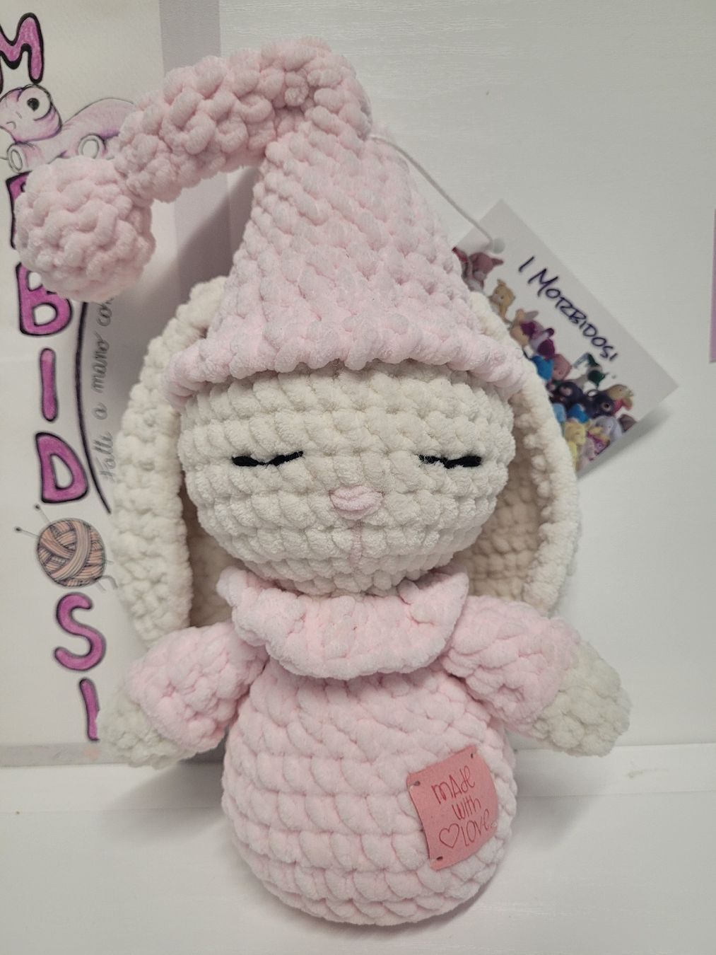 Giocattoli: pupazzetto amigurumi  – Nuovo (secondo la descrizione) da Giubiasco venduto da imo_bj9w