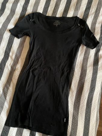 NoName Long Shirt schwarz Grösse XS