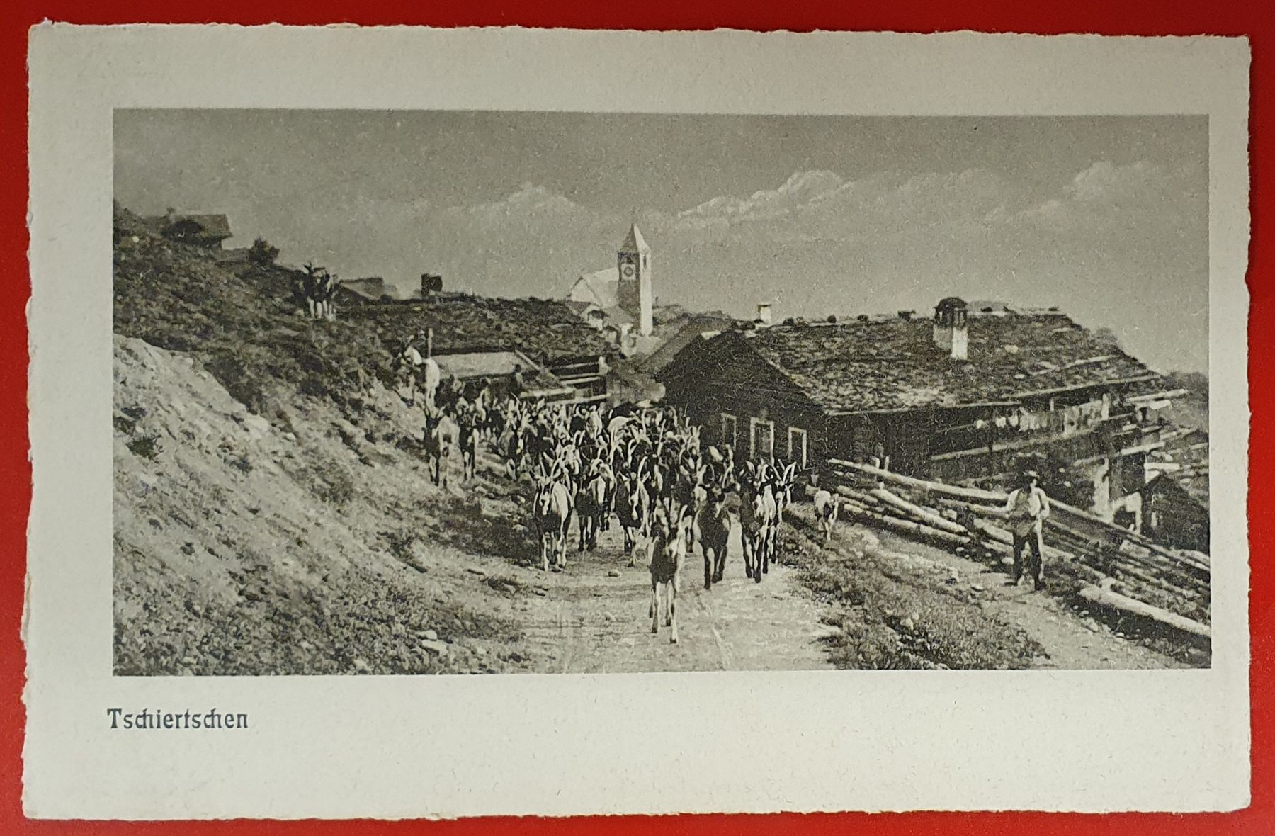 Cartoline postali: 3 Ansichtskarten Tschiertschen – Usato da Kreuzlingen venduto da Rschweiz1 4