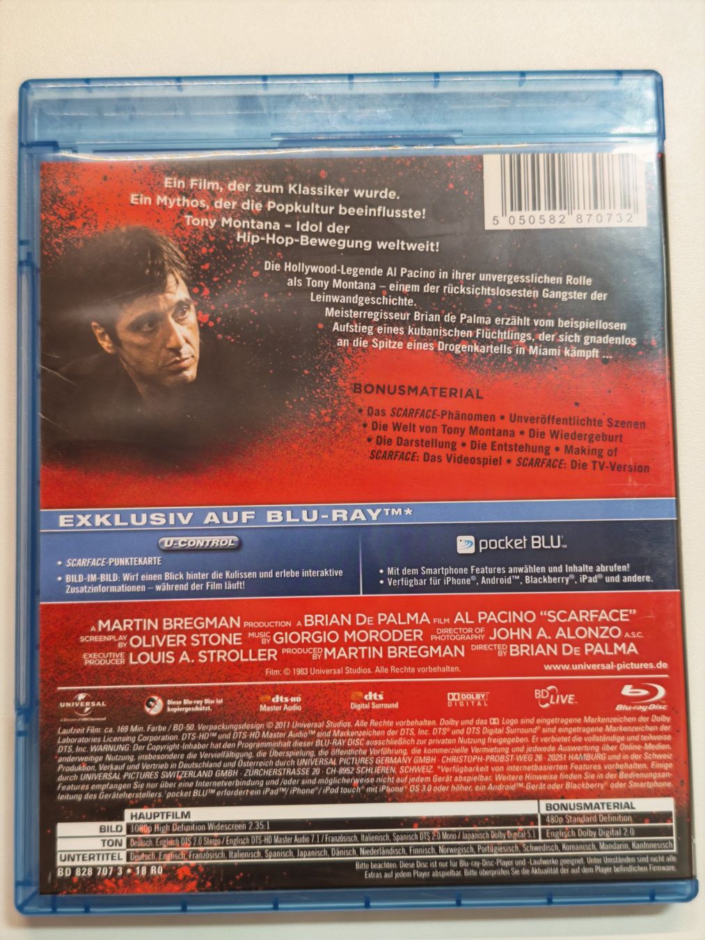 Tous les DVDs: Scarface – D'occasion à Liestal par Kratzilla 2