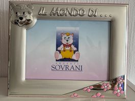 Cadre photo de naissence en Argent-Argonti Sovrani  (NEUF)