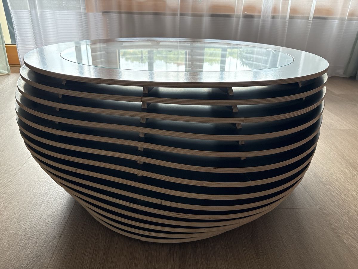 Tische: Design Couchtisch Schichtstruktur  – Gebraucht aus Staufen von ale_z6yr 4