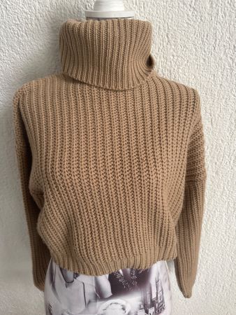 Rollkragen Pullover beige Nakd Grösse xs