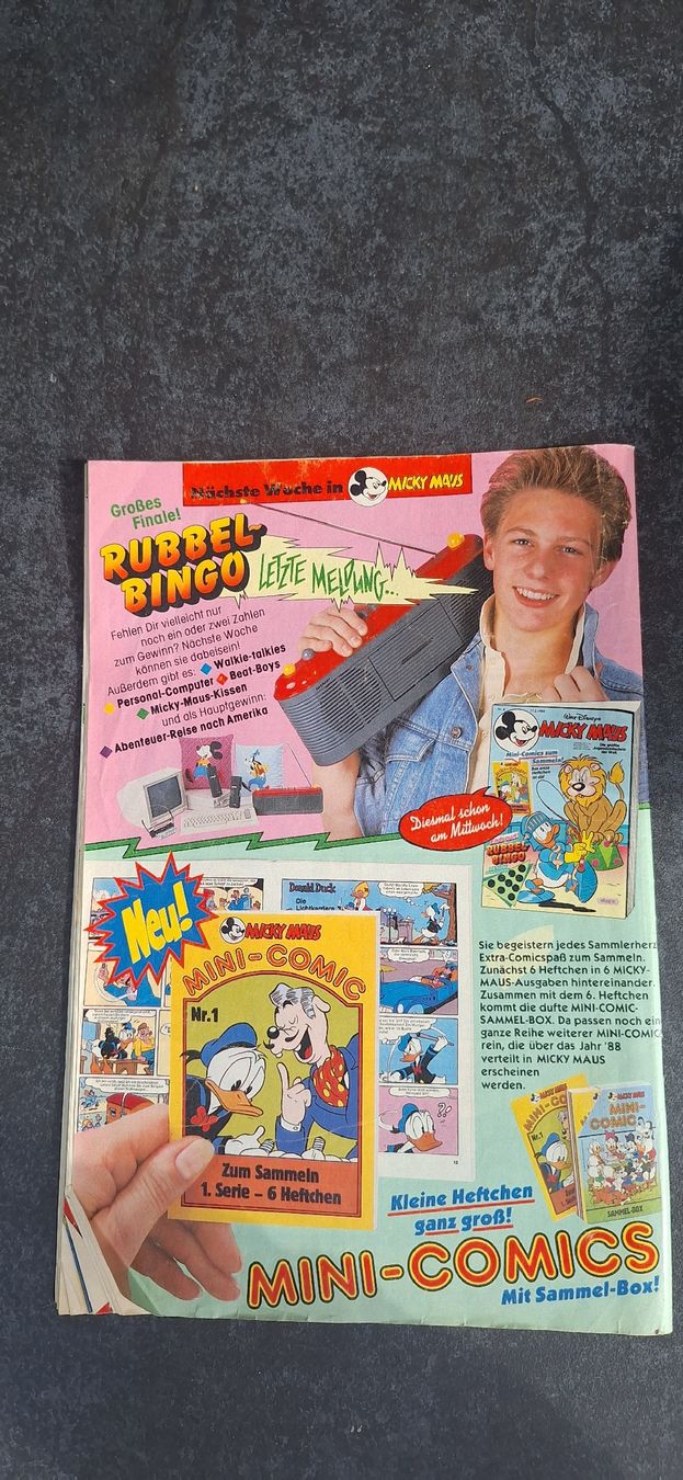 Fumetti: Micky Maus Nr. 7 - 1988 – Usato da Rafz venduto da iw44 1
