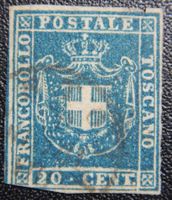 Toskana Altitalien Kat. 20 a gest. 1860 Kat. 120 Euro