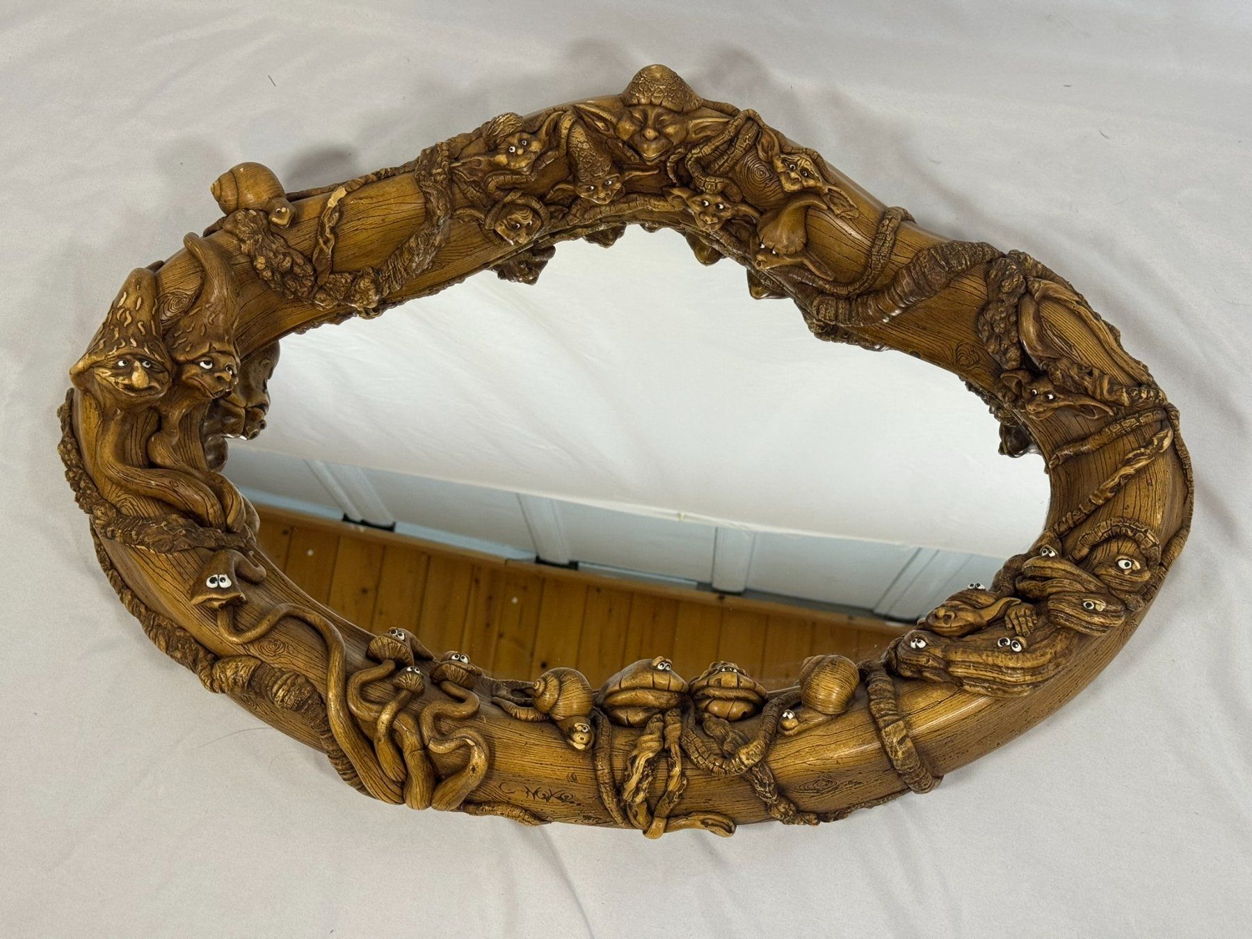 Specchi: Grand miroir ovale Gnoko – Usato da Tramelan venduto da lolopat 1