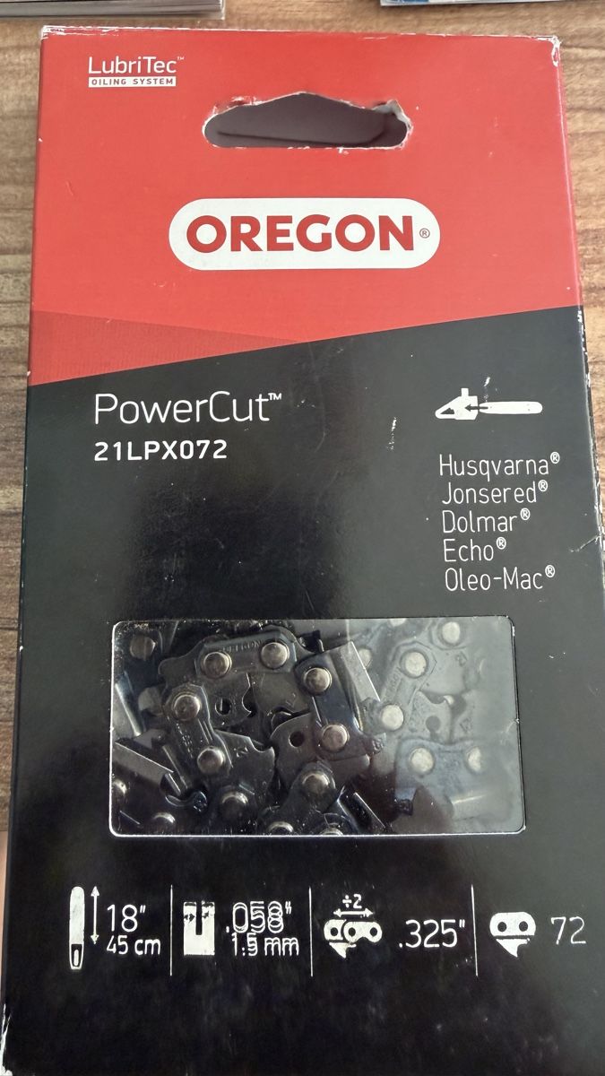 Oregon Alle Werkzeuge: Chaîne pour tronçonneuse  – Neu und originalverpackt aus Cornol von zouzoupet