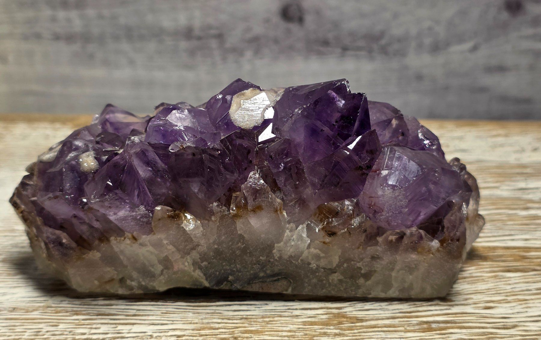 Minerali & Pietre curative: Amethyst Stufe 272g – Nuovo e nell'imballaggio originale da Matzingen venduto da Shay_Crystalz