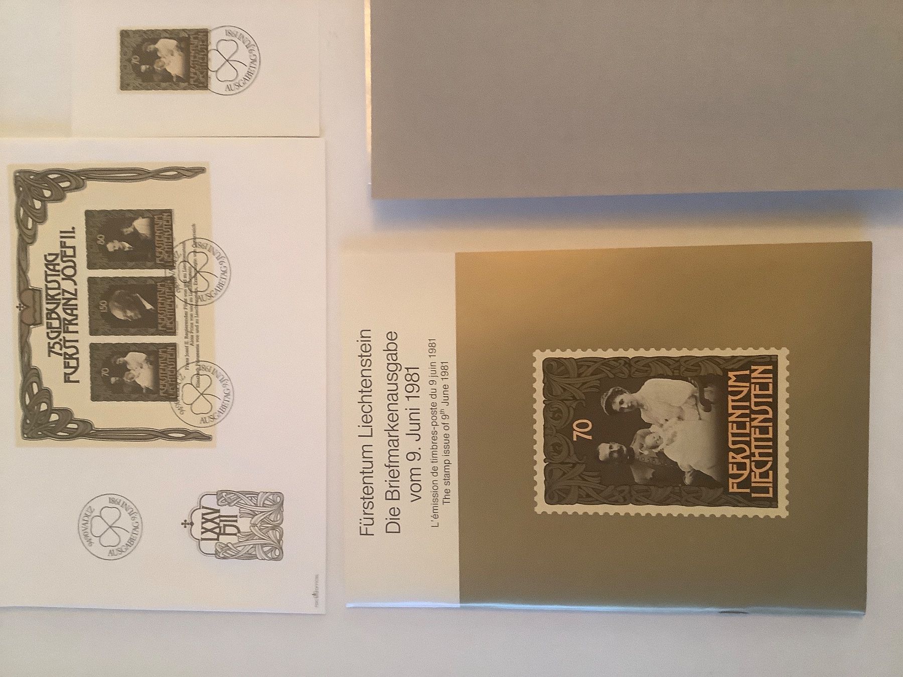 Tutti i francobolli: Jahrgangs-Geschenk 1981 FL-Briefmarken – Usato da Triesen venduto da boston7 2