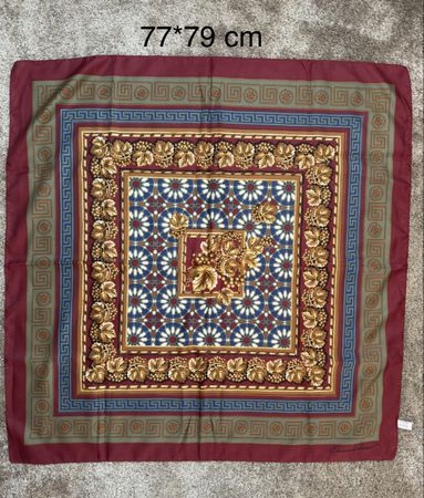 Foulard vintage Emmanuel Laurent 77x79 