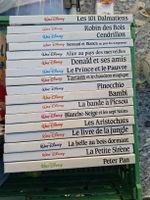 Lot de 17 livres Walt Disney 