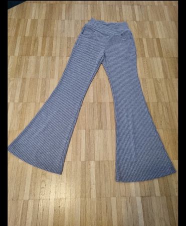 Halara Strick Stoffhose Grau, Grösse XS, Neuwertig!