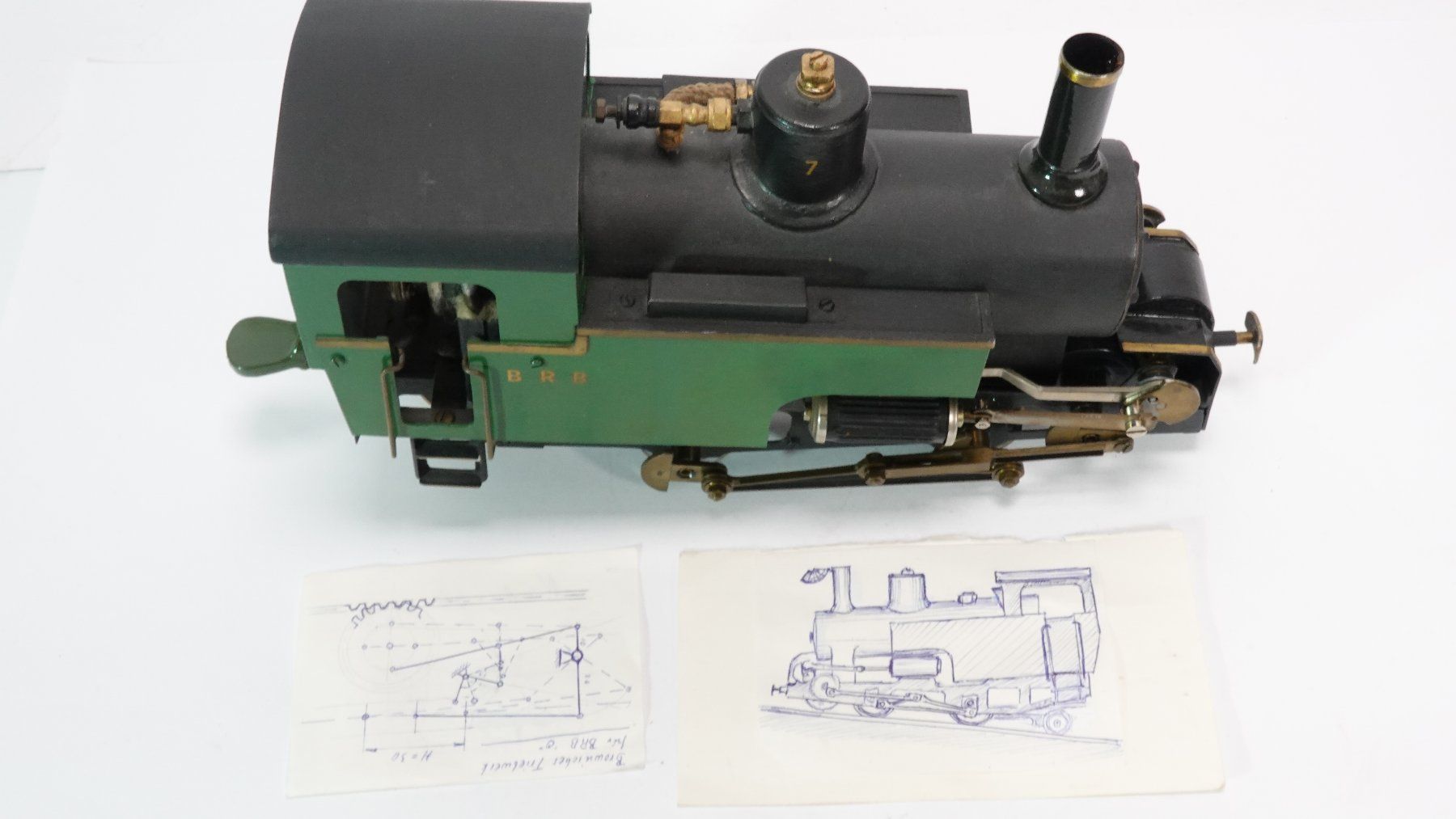 Modellini di ferrovie: e52 Spur 0 WSM / Eigenbau Echtdampf Brienzer Rothorn Bahn – Usato da Thun venduto da evinka_gmbh 9