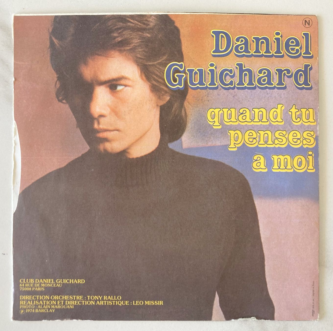 Dischi in vinile: DANIEL GUICHARD - LES SECONDES – Usato da Bottens venduto da hotter-than-hell 1