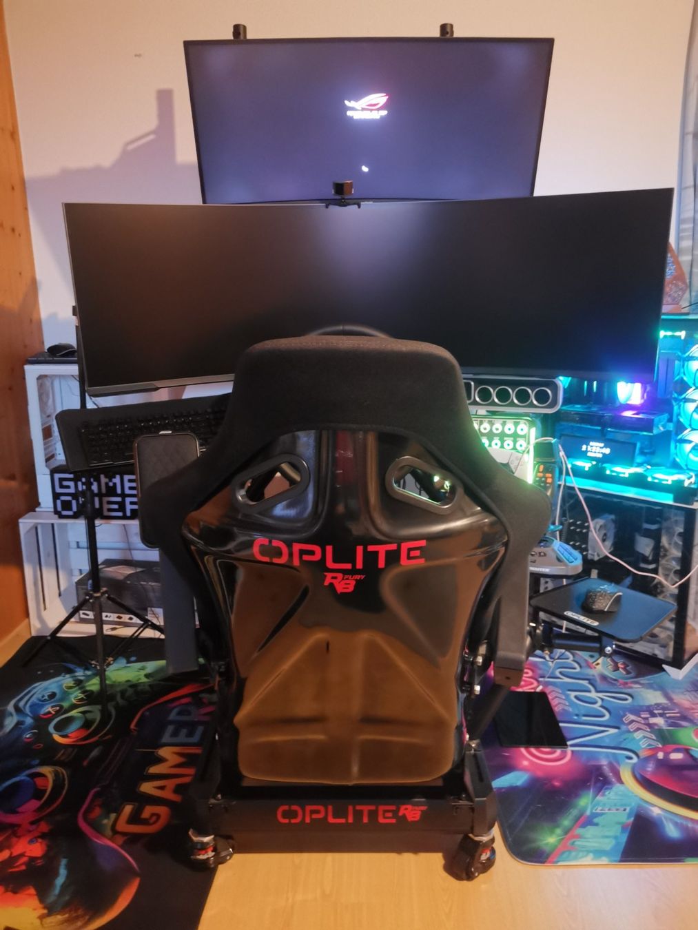 PCs: TOP ANGEBOT SIMRACING RIG OPTILITE R8 – D'occasion à Altnau par playboy 4