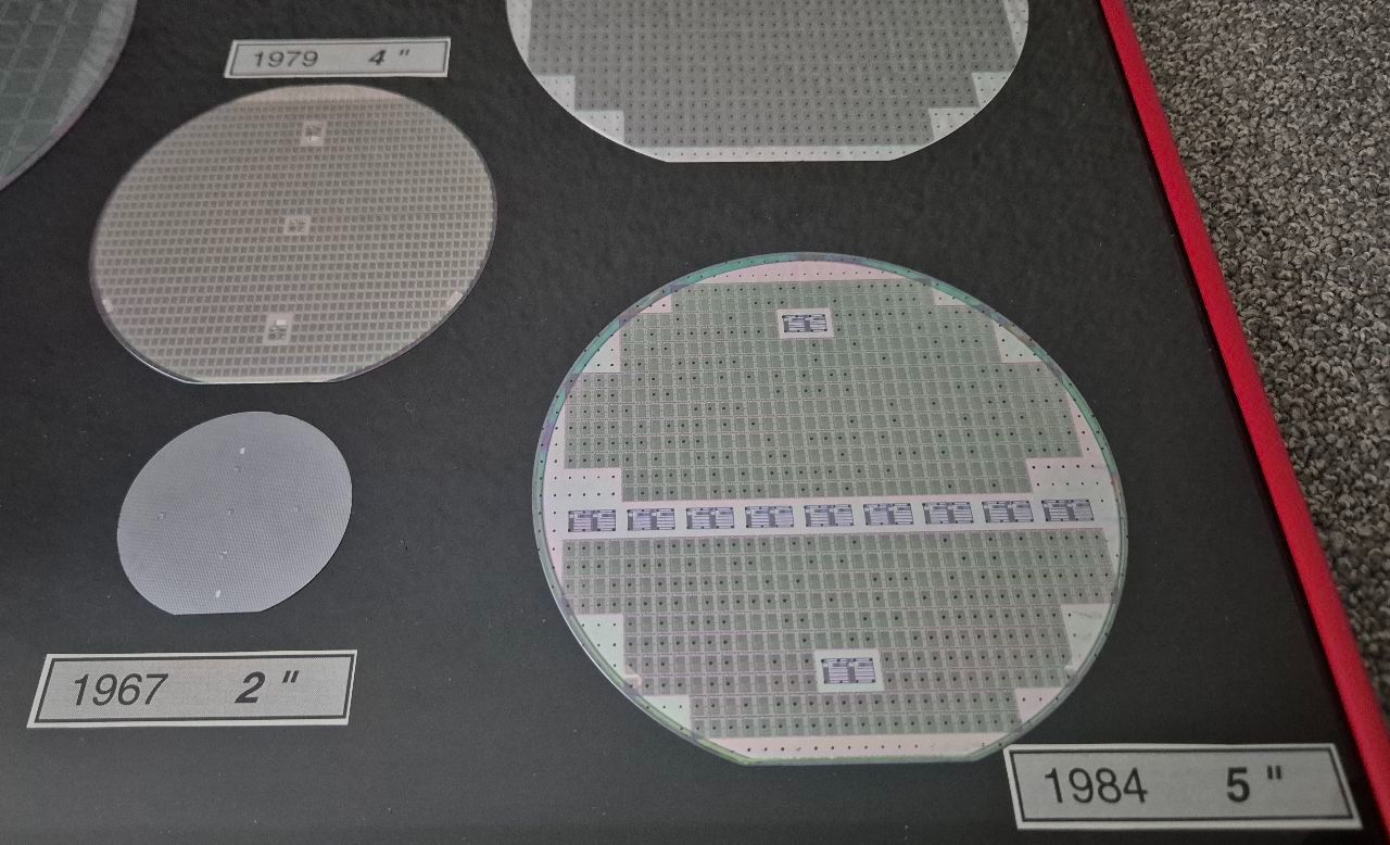 Cornici: Halbleiter Sammlung, alle Wafergrössen vom letzten Millenium – Usato da Oberrieden venduto da micy 8