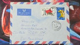 CL32 Enveloppe + Timbre Cameroun 1972