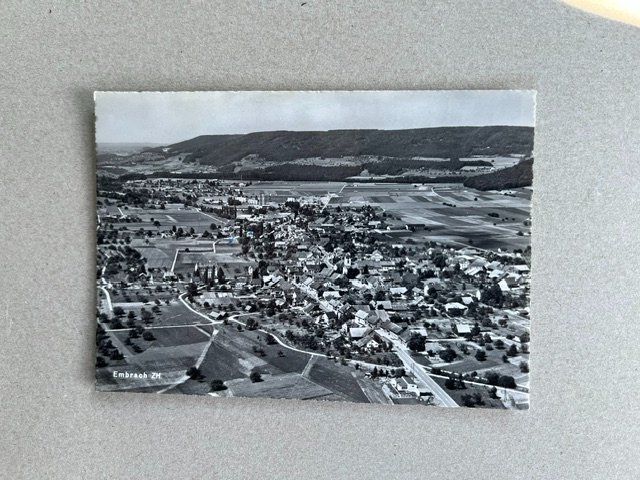 Cartoline postali: Postkarte alt, Embrach 1969 – Usato da Niederwil AG venduto da dahu75