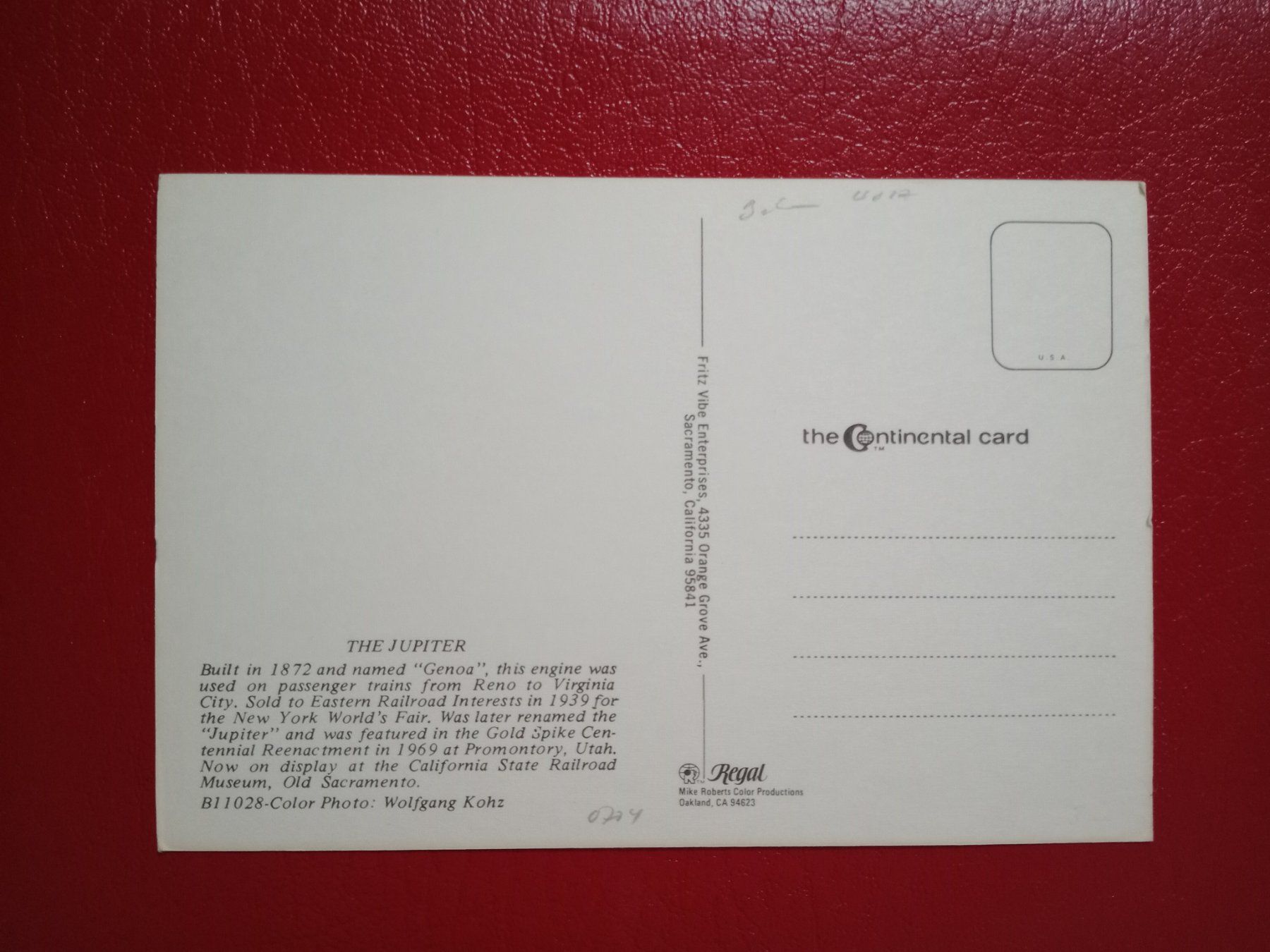 Cartoline postali: AK Bahn USA Details Bild 2 – Usato da Küttigen venduto da Melisch1000 1