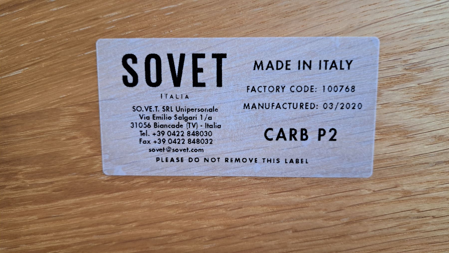 Tavoli: Tisch mit Eichenholzplatte von Sovet – Usato da Olten venduto da lsc_9fqr 6