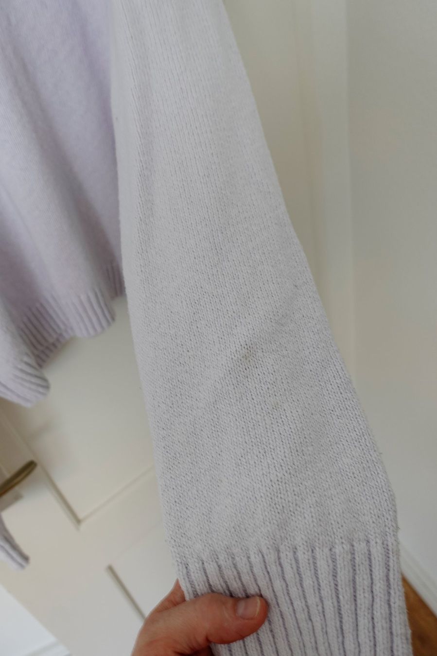 Acne Studios Maglioni & Felpe: Acne Studios - Keeling Cotton Sweater - Purple – Usato da Basel venduto da son1 5