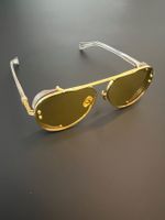 Sonnenbrille Goldfarben Pilotenbrille