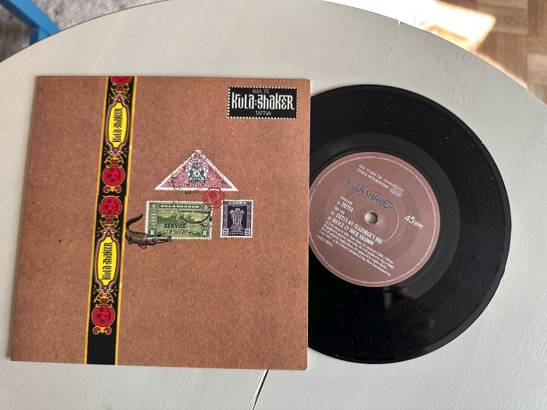 Dischi in vinile: KULA SHAKER rare Tattua Single Alternative Psychedelic neu – Usato da Basel venduto da Partridge