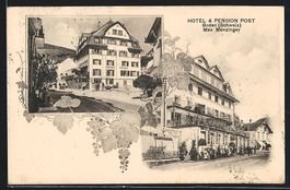 Baden, Ansichten vom Hotel Post im Passe