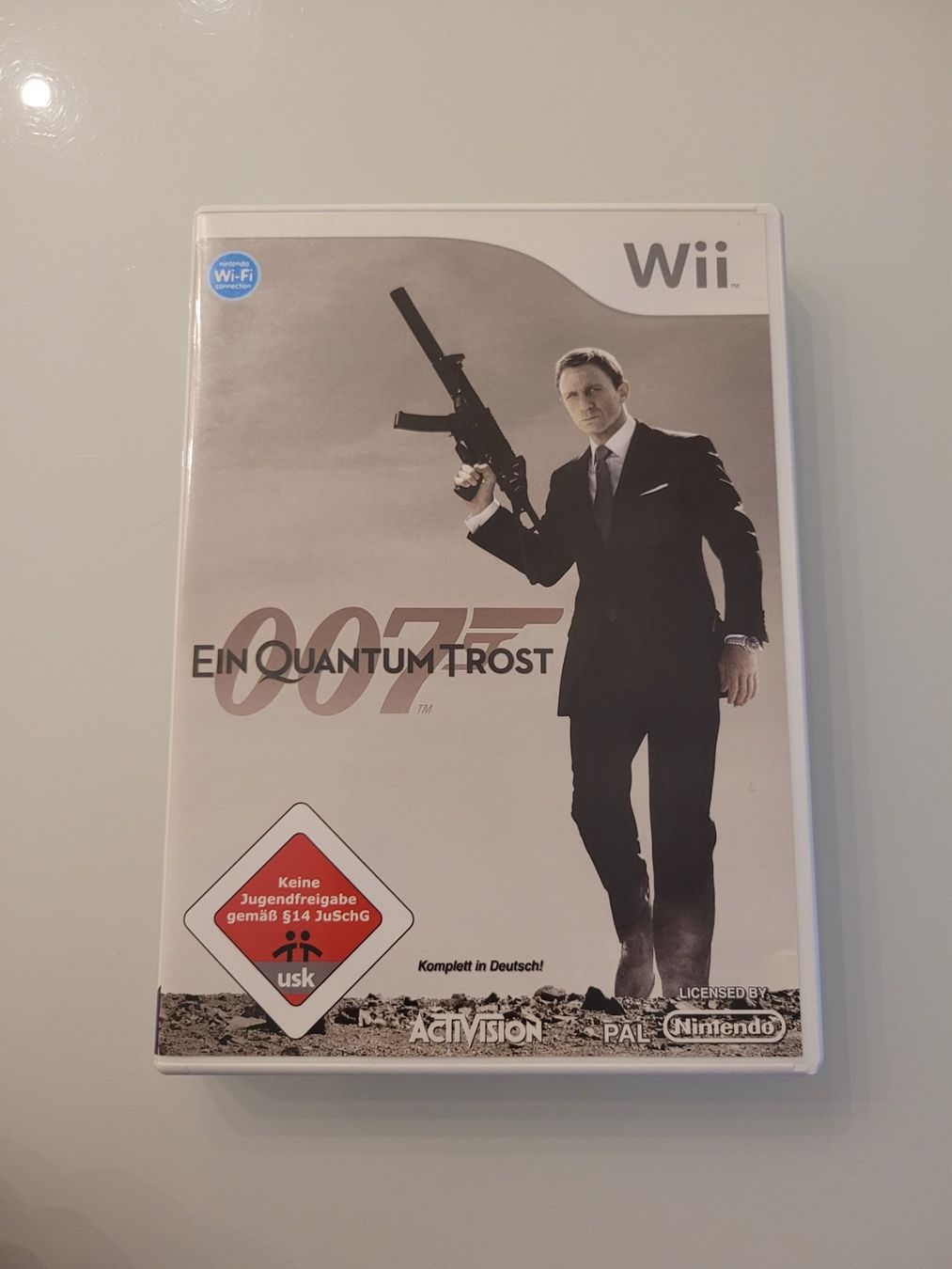 Giochi: 007 James Bond Ein Quantum Trost / Wii – Usato da Uezwil venduto da -Retrogames-