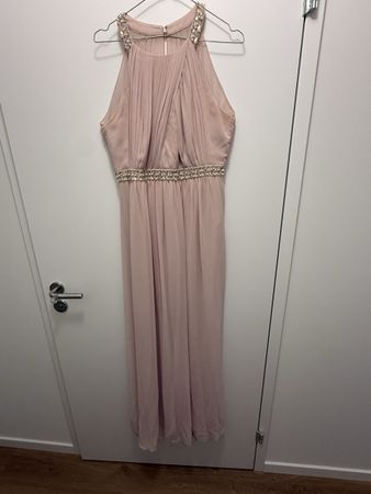 Festliches Sommerkleid mit Perlen, Gr. 40