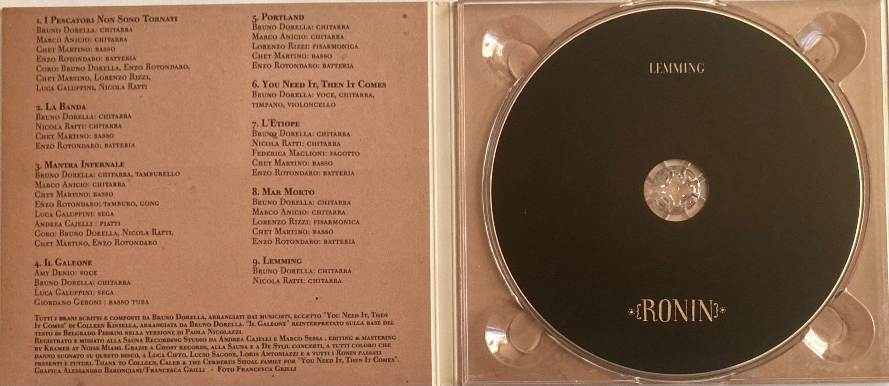 CDs: RONIN - LEMMING – Gebraucht aus Poliez-Pittet von Newtown-Records 2