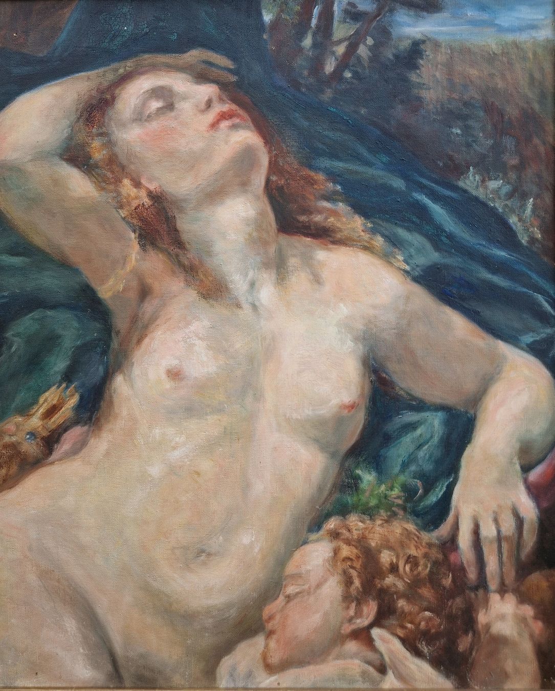 Dipinti: huile sur toile non signé nu – Usato da Renens VD venduto da vintage72 1