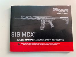 Manual SIG SAUER MCX