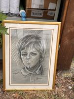 Porträt eines Jungen, signiert (45)